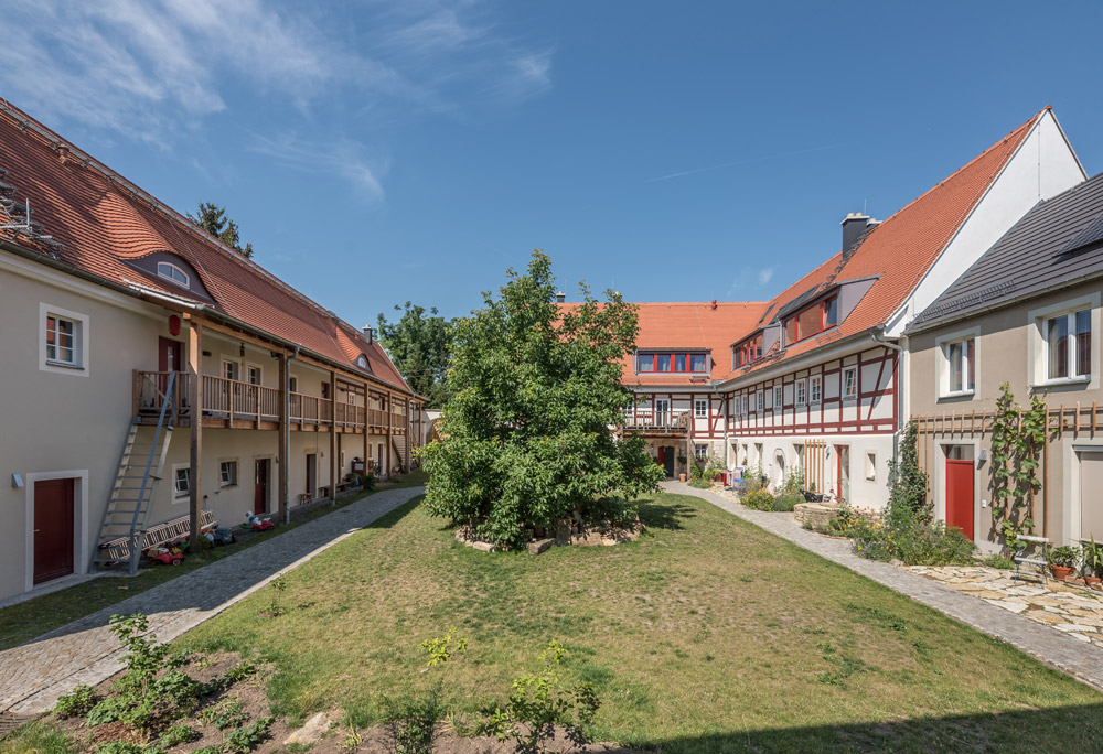 Vierseithof  Dresden-Altomsewitz